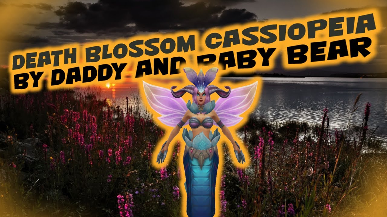 Death Blossom Cassiopeia Skin Spotlight Custom Skin Lol S7