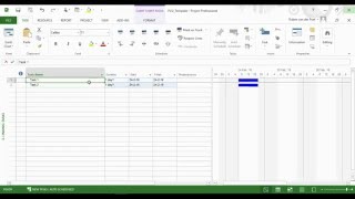 Linking Tasks in MS Project Content
