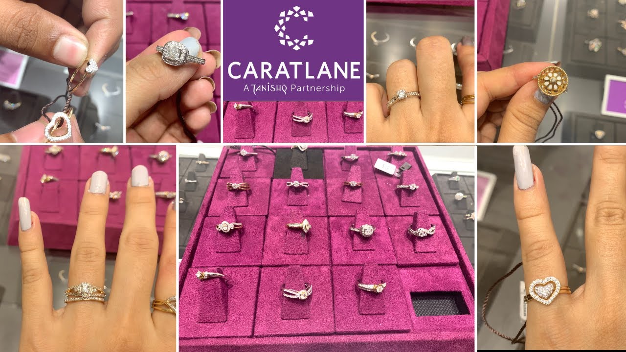 Buy CaratLane 18k White Gold and Diamond Ring at Amazon.in