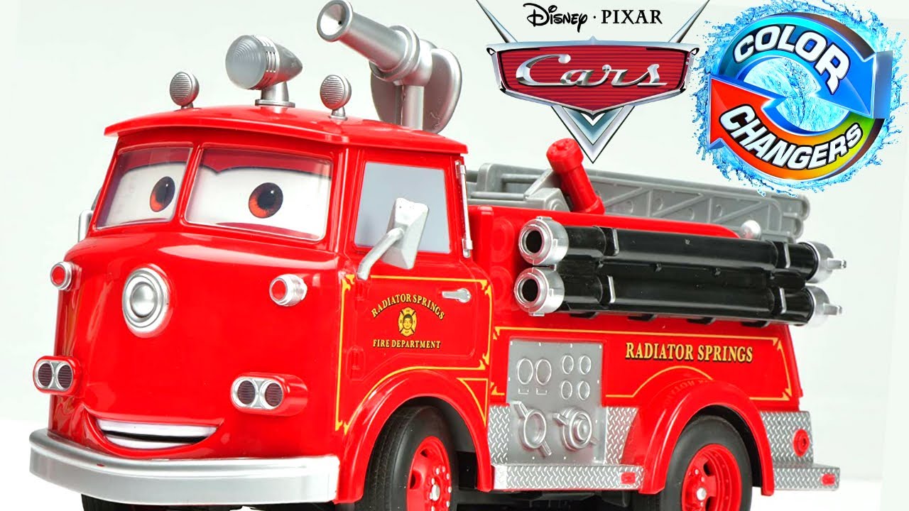 Disney Pixar Cars - Red Color Changers