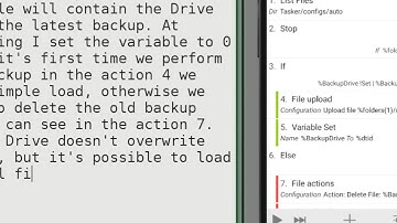 Automatic Tasker backup on Google Drive