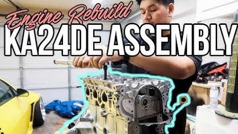 KA24DE Engine Rebuild Ep.3 Assembly