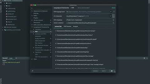 PHP Storm CLI Interpreter Configuration