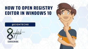 How to open Registry Editor | REGEDIT 2018 | Shortcut