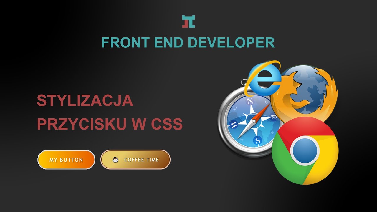 Kurs Front End Dev 11 – Stylizacja przycisków w CSS - YouTube