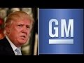 Trump makes an example out of General Motors on Twitter