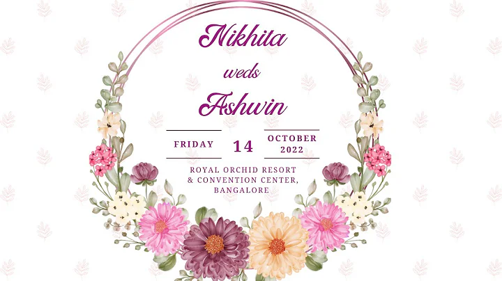 Nikhita & Ashwin | Wedding | 14th Oct 2022 | LIVE by WeddingScripts