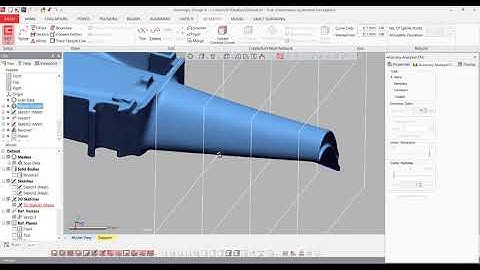 Thiết kế ngược sử dụng Geomagic Design X: Cánh turbine_P1