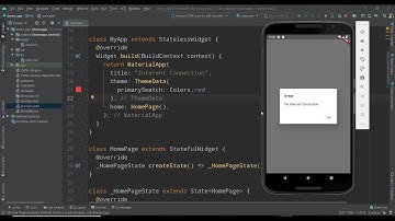 Flutter Tutorials | 38- Internet Connectivity App (Part 2) | In Urdu By Sufyan Khurshid