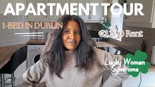 First 1bed Apartment Tour |€1,200 pm in Dublin in 2023 (Renting Alone)