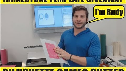 How To Load And Weed Sticky Flock With The Silhouette Cameo! (Template Giveaway)