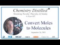 Converting Moles to Molecules Concepts
