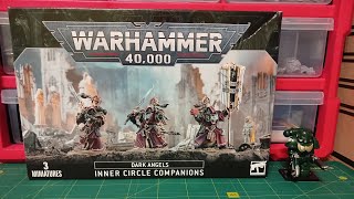 Розпаковка Dark Angels - Inner Circle Companions #warhammer #wh40k