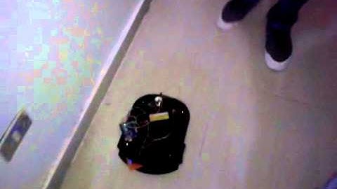 Wall follower robot using arduino