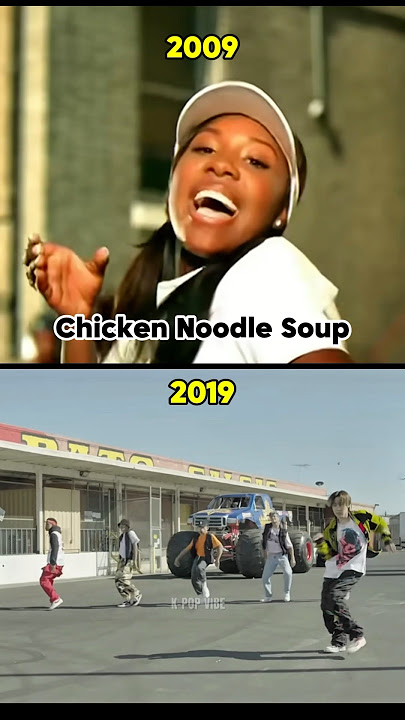 Original vs J-Hope’s Chicken Noodle Soup – Which one you like more?💜🔥#bts #shorts #youtubeshorts