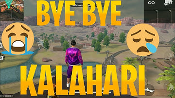 Kalahari remove from free fire . Kalahari map ban from free fire .how to remove Kalahari from fee