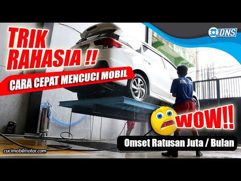 Biasanya kalau kita nyuci kendaraan sendiri, sebelum dikasih shampoo, motor atau mobil yang hendak d. 