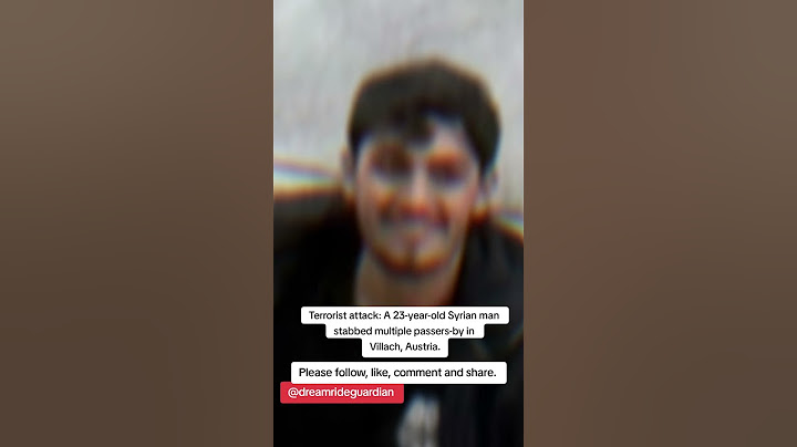 Terrorist attack in Villach Austria