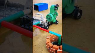 Mini water pump science project #shortvideo #shortsfeed #tractor #diy #viral #mini
