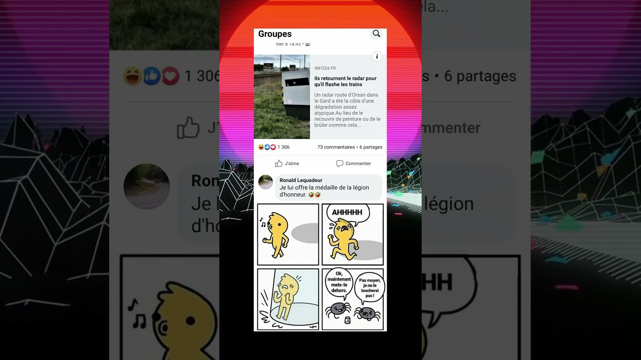 Ils Retournent Le Radar Pour Qu Il Flashe Les Trains Memes Humour Viralshort