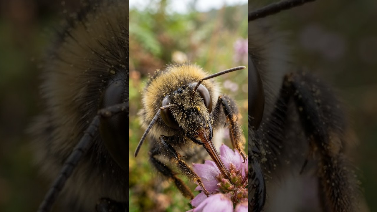 El Abejorro en Galicia #animalessalvajes #naturaleza #abejorro #abejorromedia #galicia