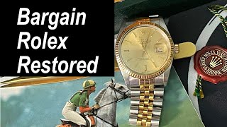 Rolex Datejust Restoration
