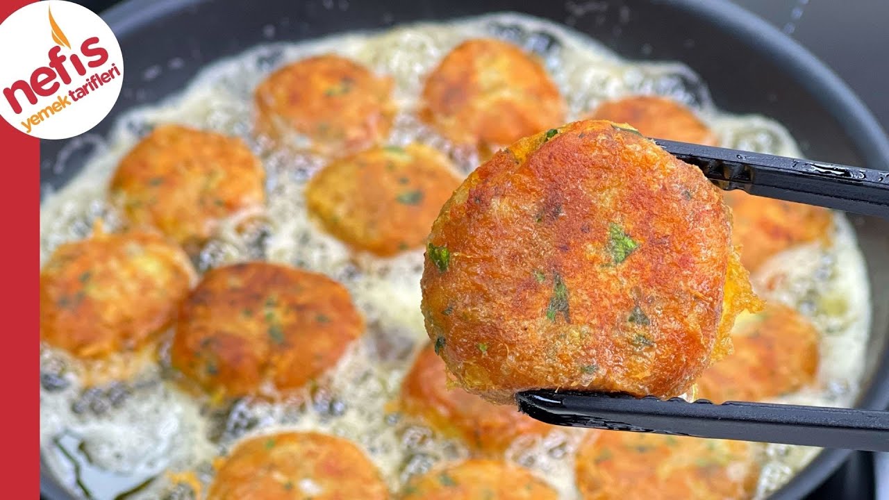 İnanılmaz KOLAY ve HIZLI ???? Patates Köftesinin EN LEZZETLİ Hali ????????