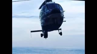 Monacair Helicopter landing!