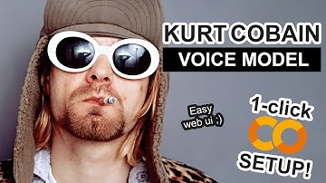 Kurt Cobain AI Voice Model - RVC 1-CLICK Google Colab Setup