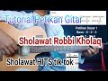 Tutorial Petikan Gitar Sholawat Robbi Kholaq (Versi Mayor)