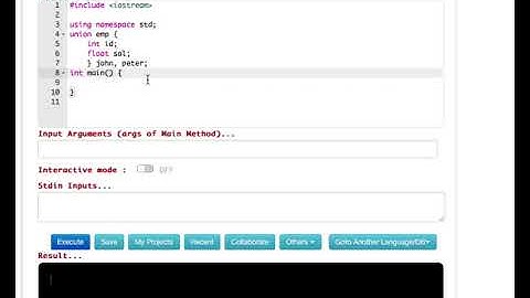 Introduction to Unions in C++ | CPP Programming Video Tutorials for Beginners