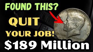 FOUND THIS? QUIT YOUR JOB! These Kennedy Half Dollars Worth $189 MILLION IN POCKET CHANGE!