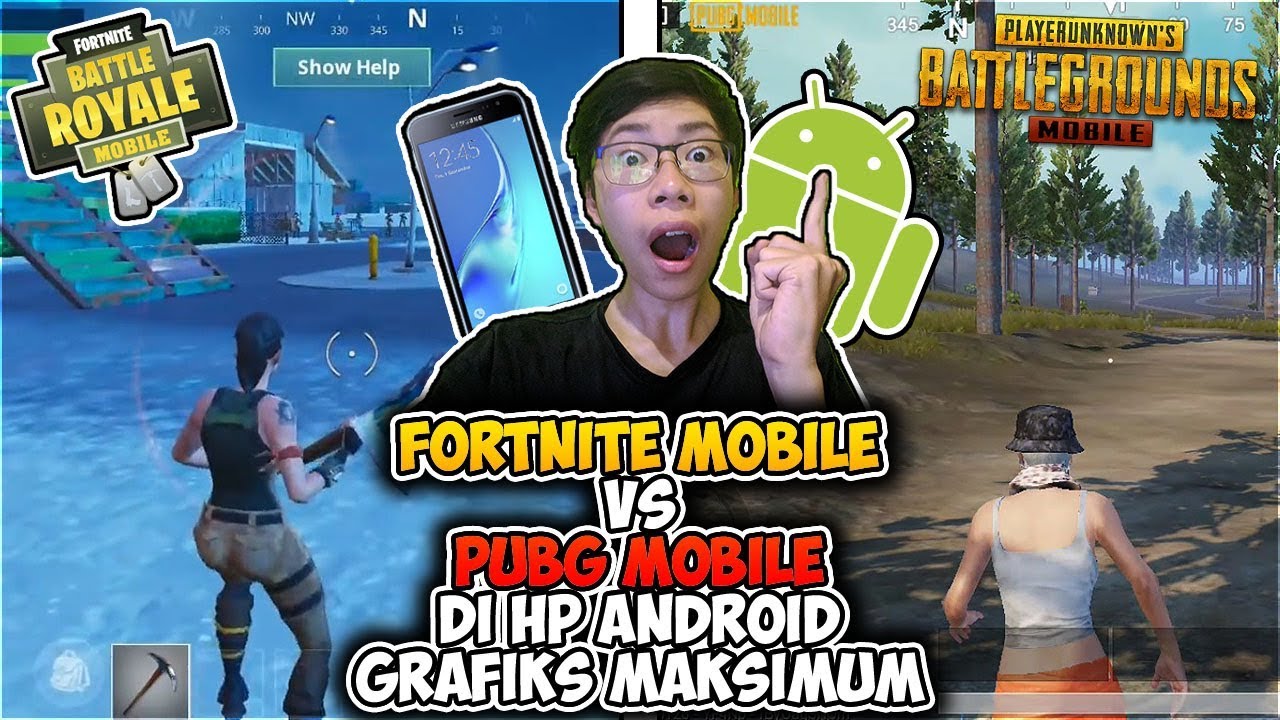 pubg mobile vs fortnite mobile di hp android spek pas pasan - spek fortnite mobile