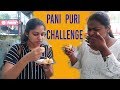 pani puri  eating challenge|| golgappa eating competition|| saranya nandakumar