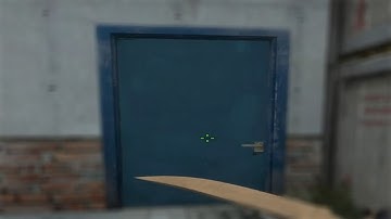 How To Open Squeaky Door In Counter Strike Global Offensive