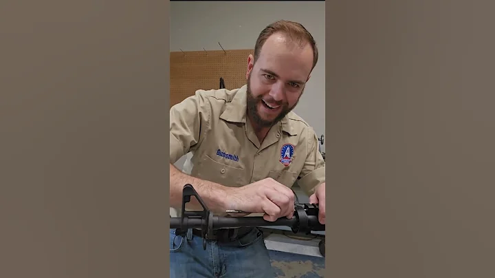 Stop removing your front sight when changing barrels. #AR15 #gunsmithing