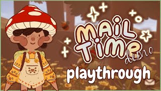 Mailtime Playthrough (demo) | Best Cottage Core Game 2022