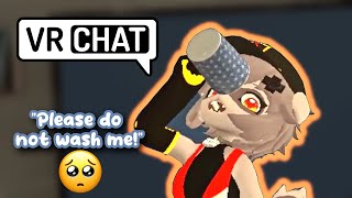 "At least run me on delicate! 🥺" | Furry VRChat Funny Moments & Chill screenshot 2