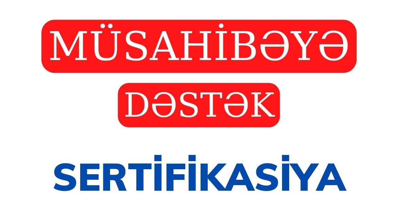 Müsahibəyə dəstək | Nəsirli Sənan