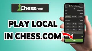 كيفية اللعب محلياً على Chess.com 2026 | العب دون اتصال بالإنترنت مع صديق | تطبيق Chess.com للهاتف... screenshot 1