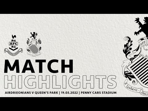 Airdrieonians Queens Park Goals And Highlights