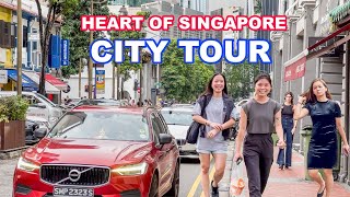 Heart of Singapore | Singapore City Tour | Telok Ayer | Amoy | Flower Dome | Borealis