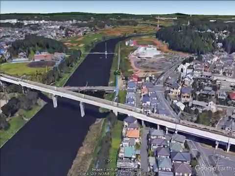 Google Earth Pro によるGPSログ追いかけ動画 - YouTube