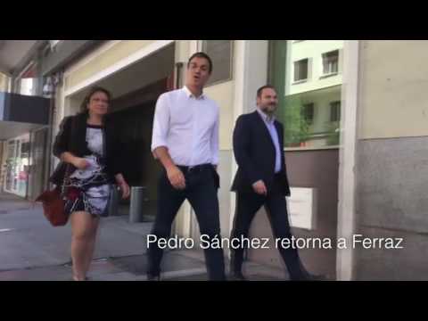 Pedro Sánchez vuelve a Ferraz