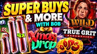 BONUS BUY SESSION ON SLOTS LOOKING FOR A BIG WIN | XMAS DROP, OOPS & MORE