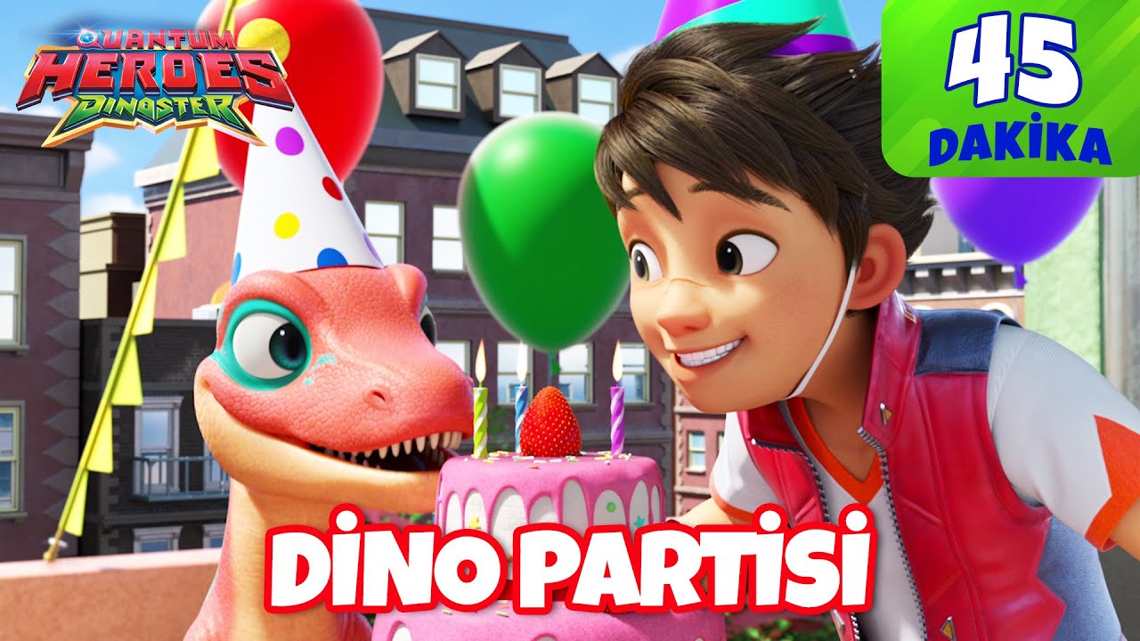 Dinoster | Dino Partisi! 😎 | Minika
