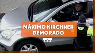 MÁXIMO KIRCHNER DEMORADO: CIRCULABA EN UNA CAMIONETA CON PEDIDO DE CAPTURA - #TelefeNoticias