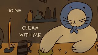 Download lagu 10MIN Cleaning Countdown Timer | Medieval Tavern Ambiance | Close Down the Tavern & Clean Your Home