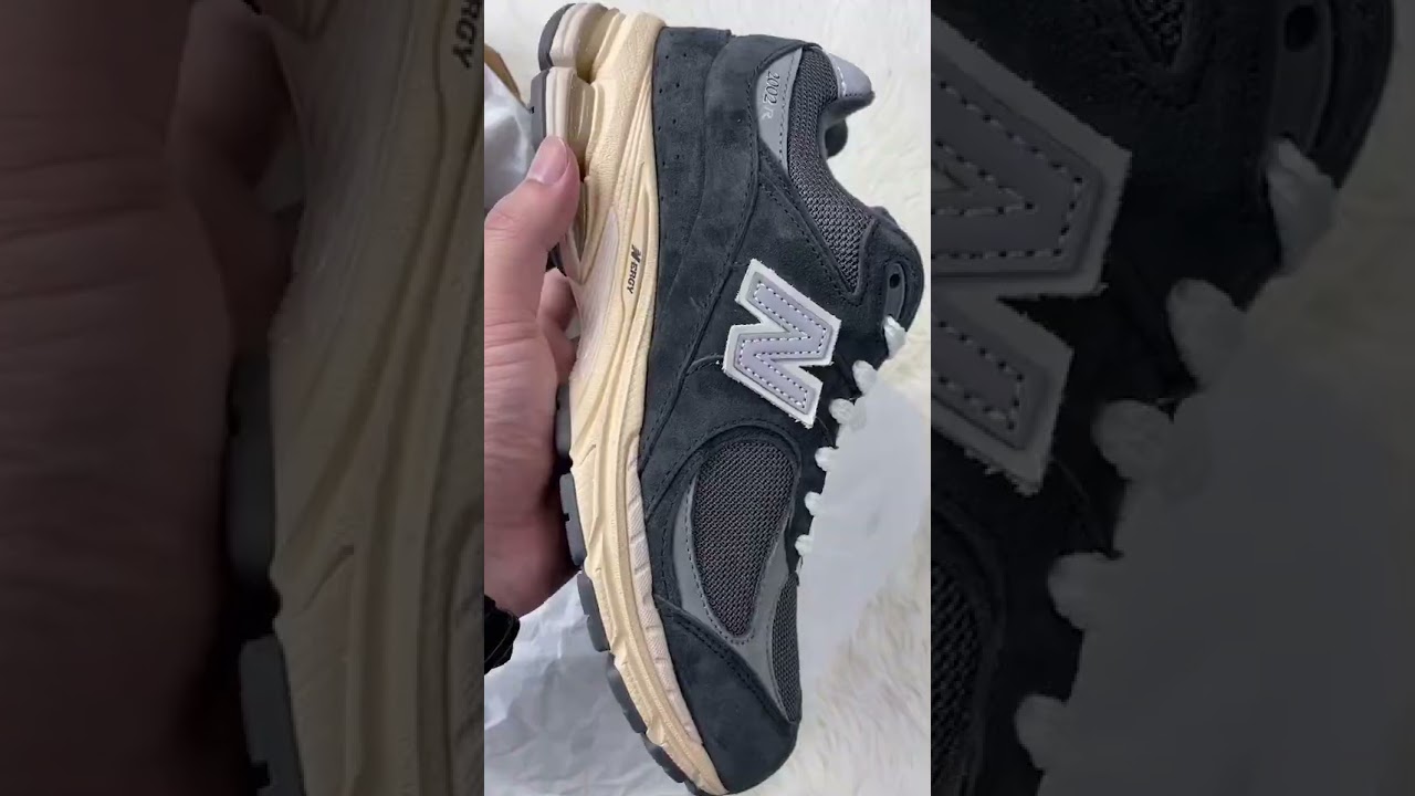 Buy Best Shoes songsneaker, New Balance 2002R Black Dark Grey