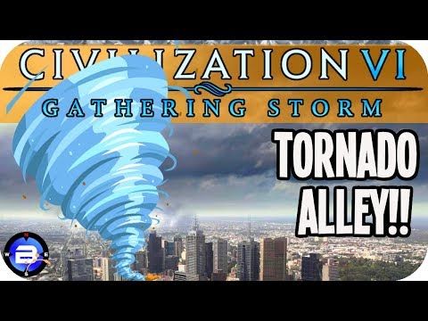 When TORNADOS ATTACK in Civilization VI Gathering Storm #3 (Pachacuti/Inca Civ 6)